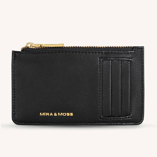 Mira & Moss Ruby Card Wallet - Black: BLACK