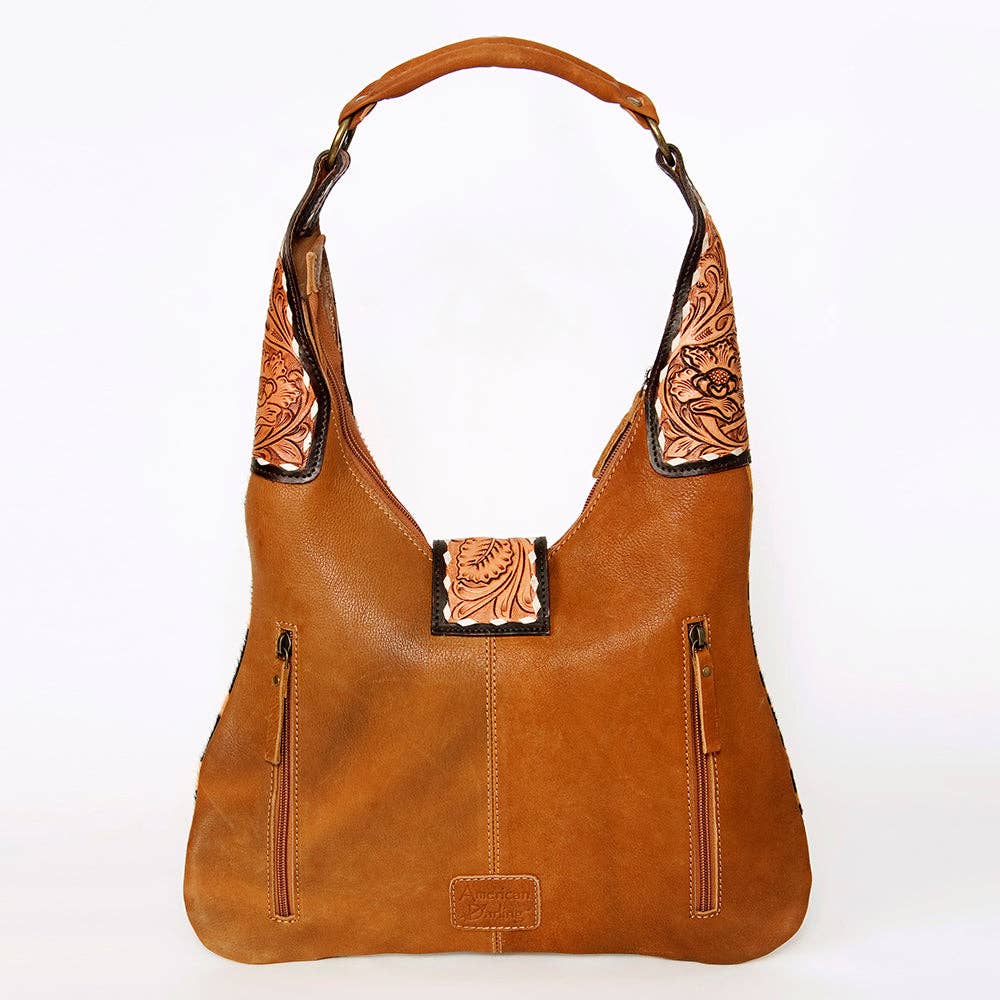 LC-ADBGA237 Hobo Genuine Western Leather Women Bag Sage: ADBGA237E