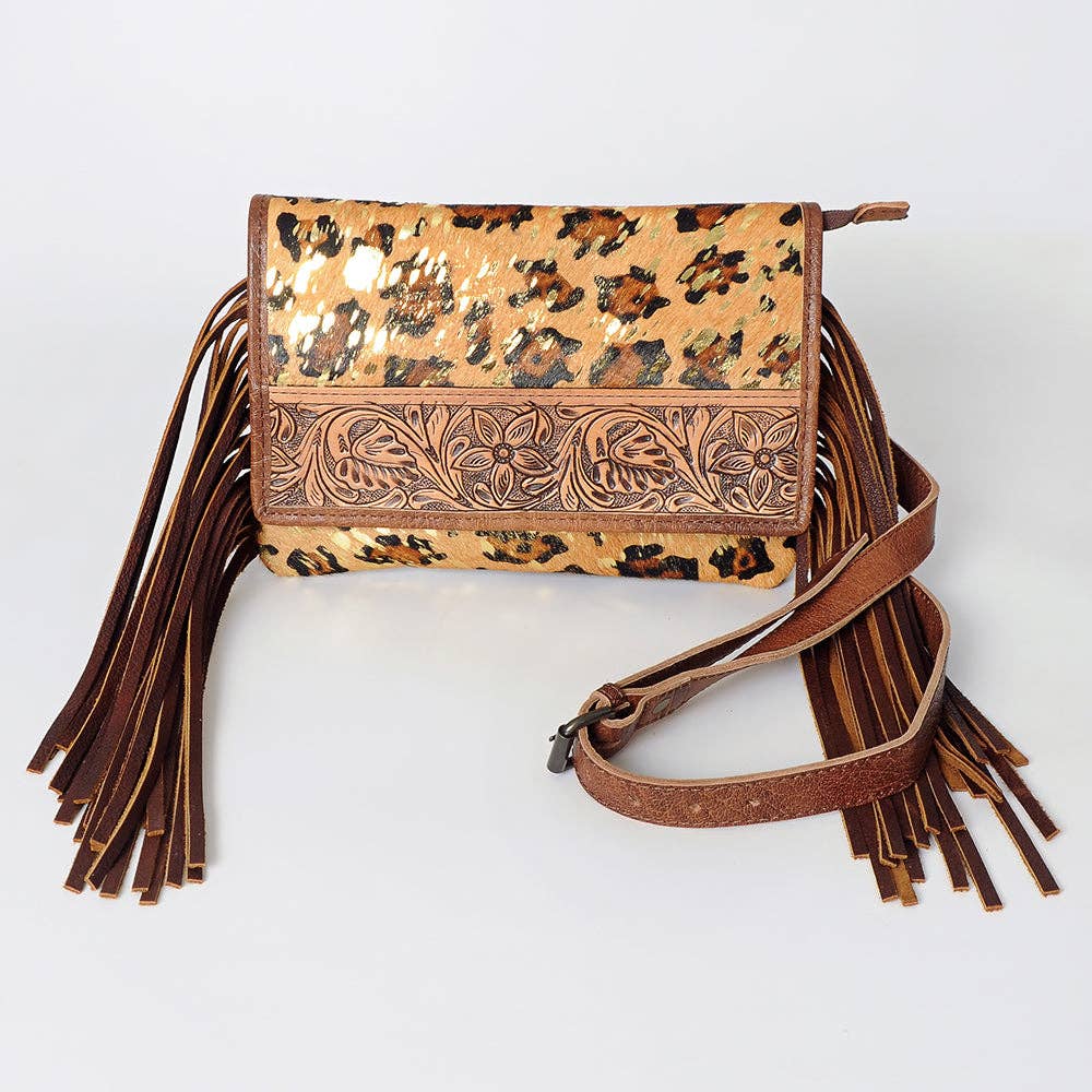 ADBG506CHEGOFRNG Crossbody Genuine Western Leather Women Bag: ADBG506CHEGOFRNG