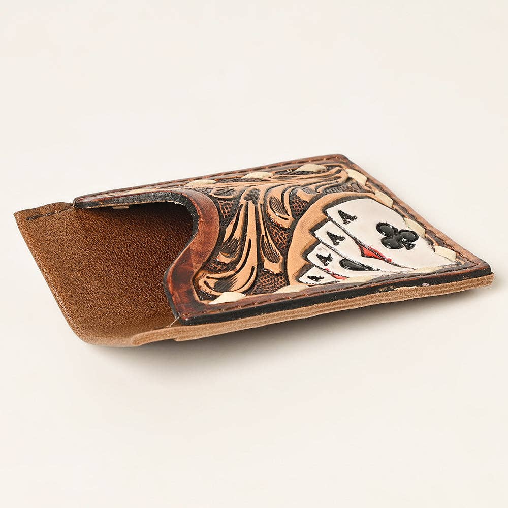 OHCCG102 Card-Holder Genuine Leather women bag western Bag: OHCCG102A