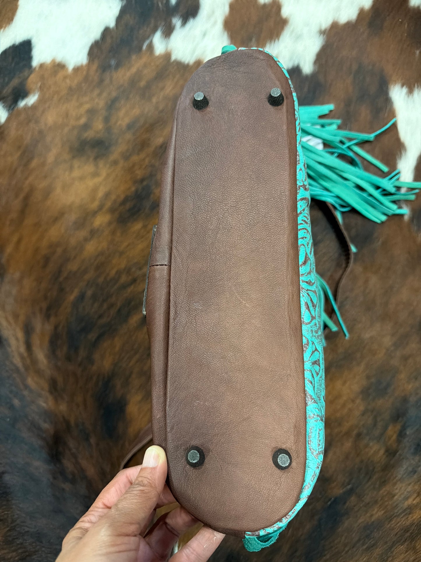 OHG168 Crossbody Genuine Leather women bag western Bag: OHG168