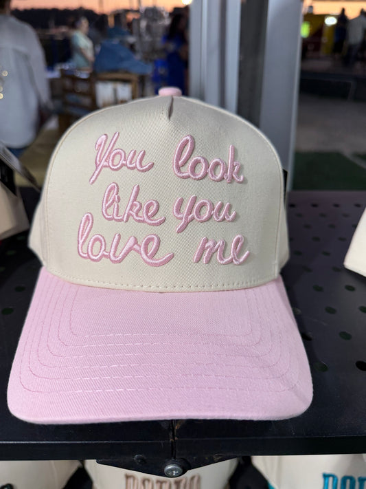You Look Like You Love Me Pink Snapback