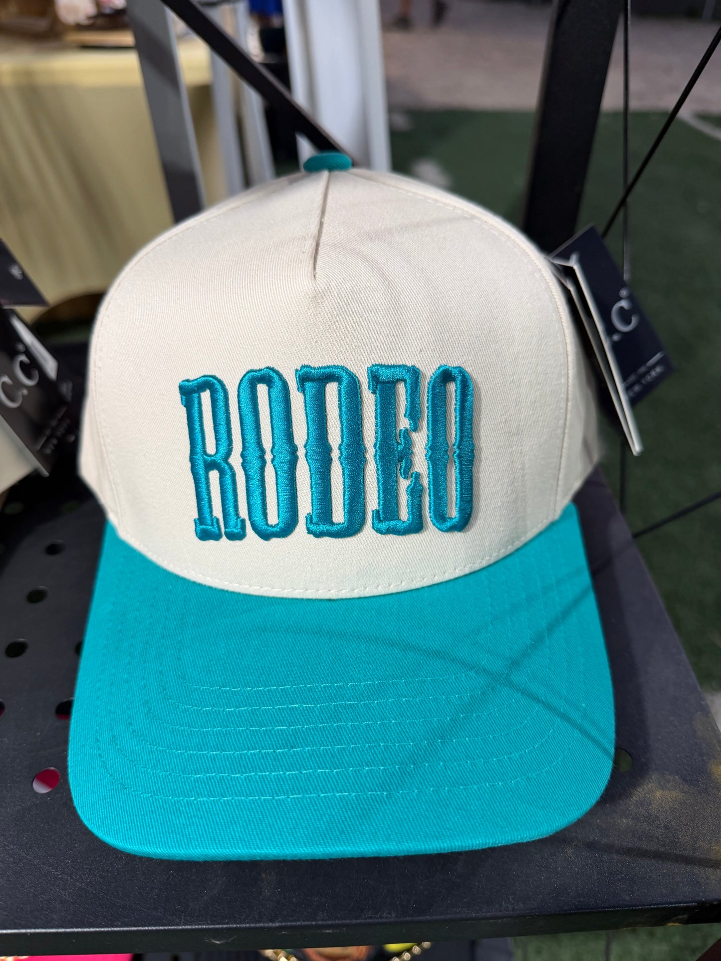 RODEO Teal Snapback Hat