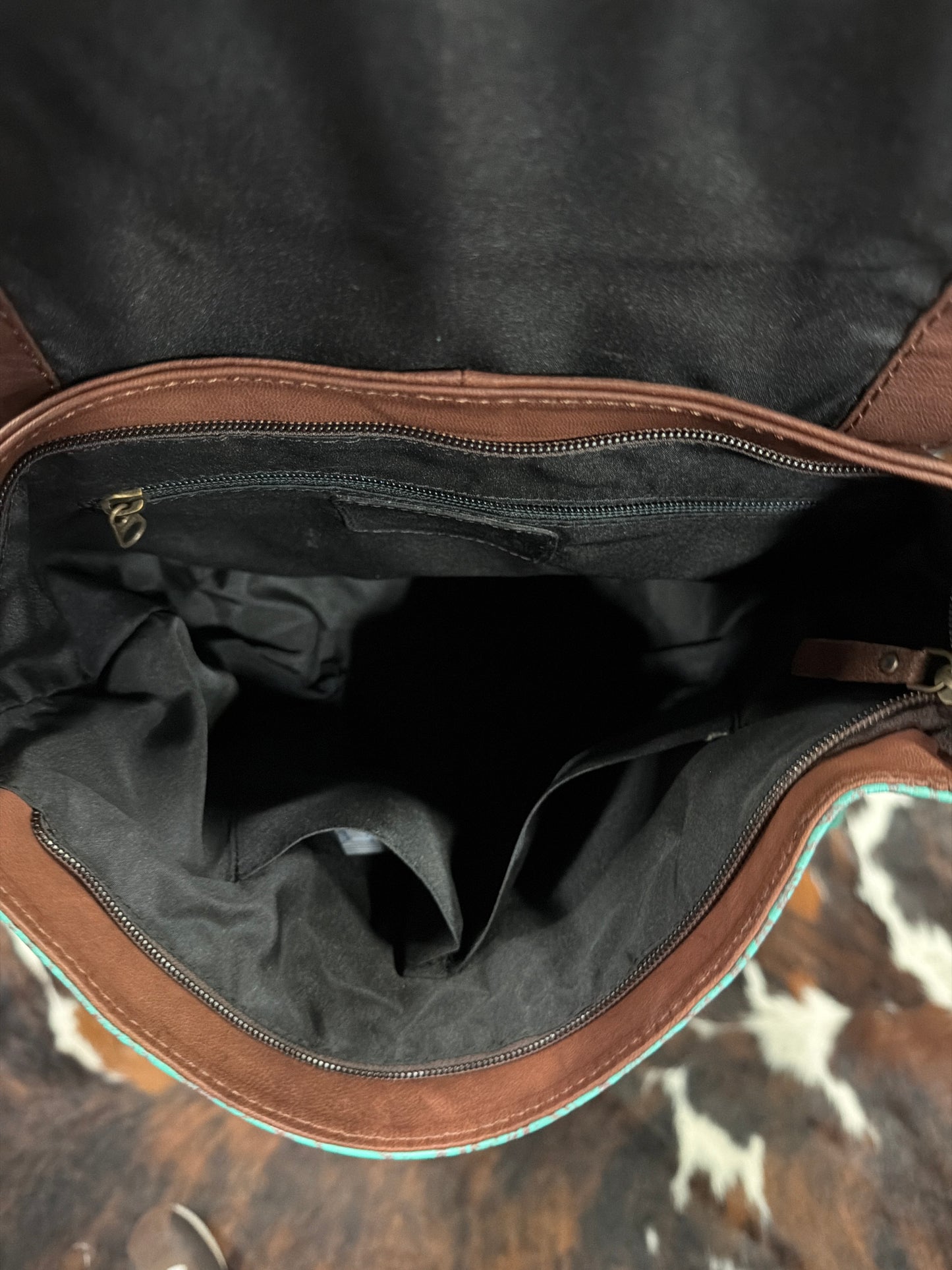 OHG168 Crossbody Genuine Leather women bag western Bag: OHG168