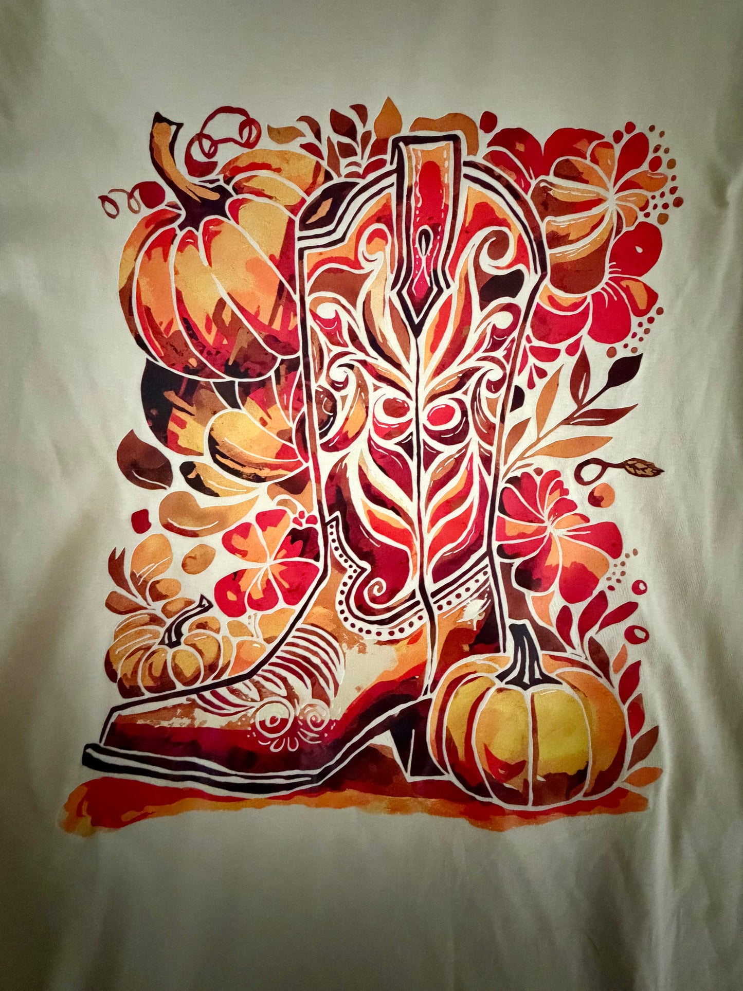 Autumn Boot Tee