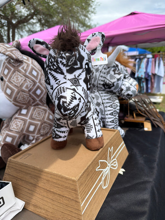 Medium Farm Pal : 12” Aztec Pony Plush