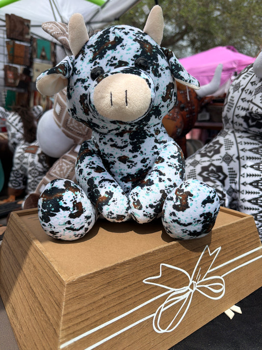 Médium Farm Pal : 10” Cow Plush