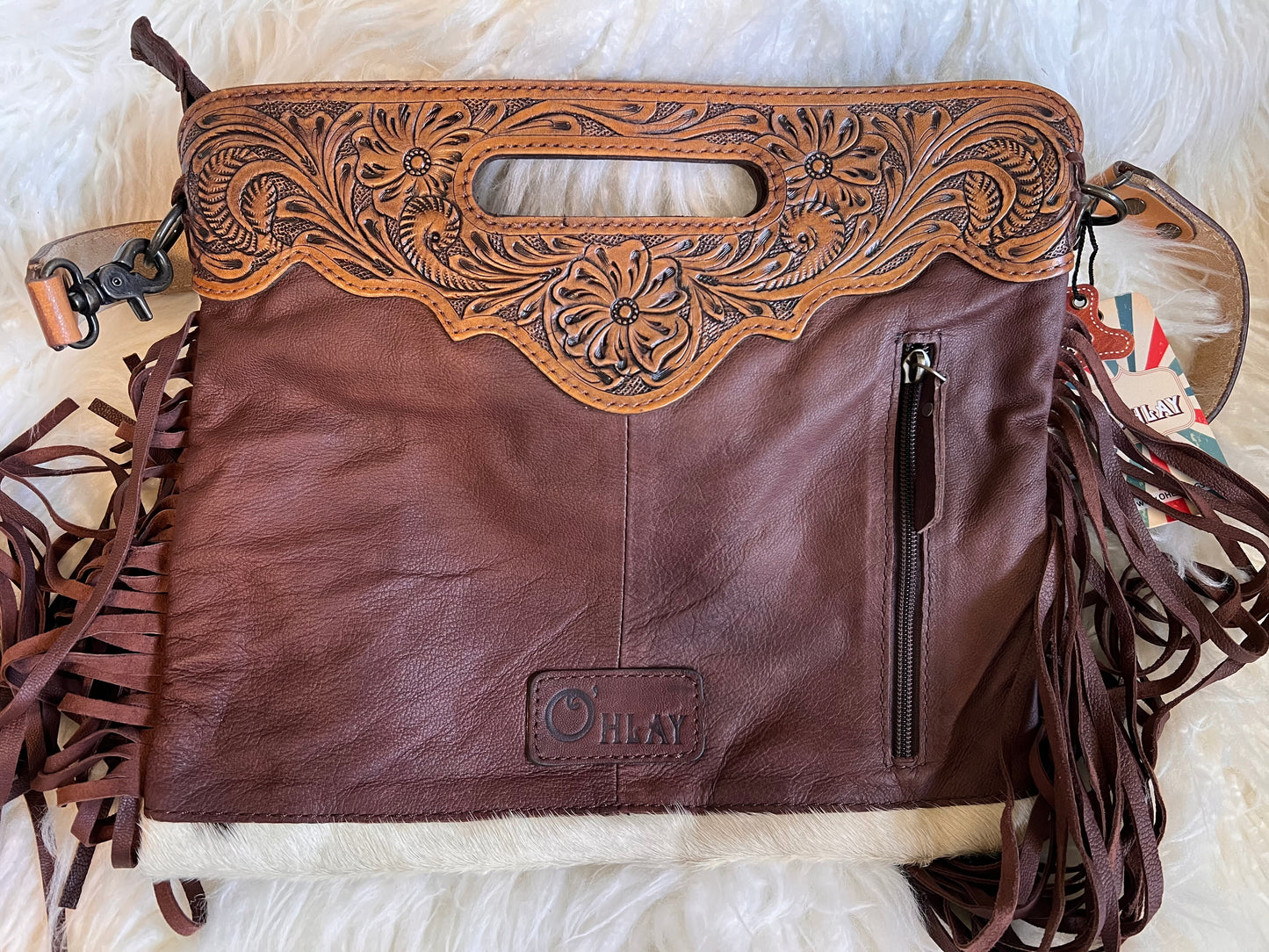 KBG299 Clutch Genuine Leather women bag western Bag