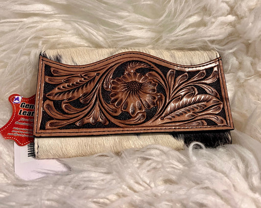 OHG142 Wallet Genuine Leather women bag western Bag