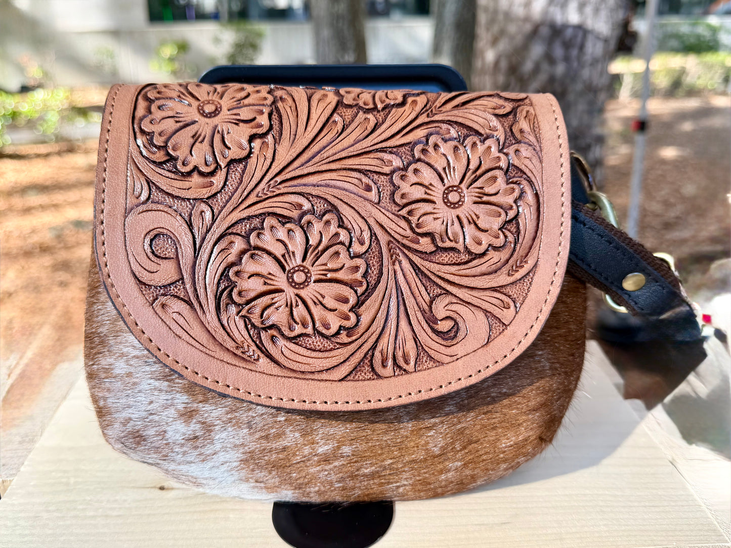 Blossom Saddle Bag