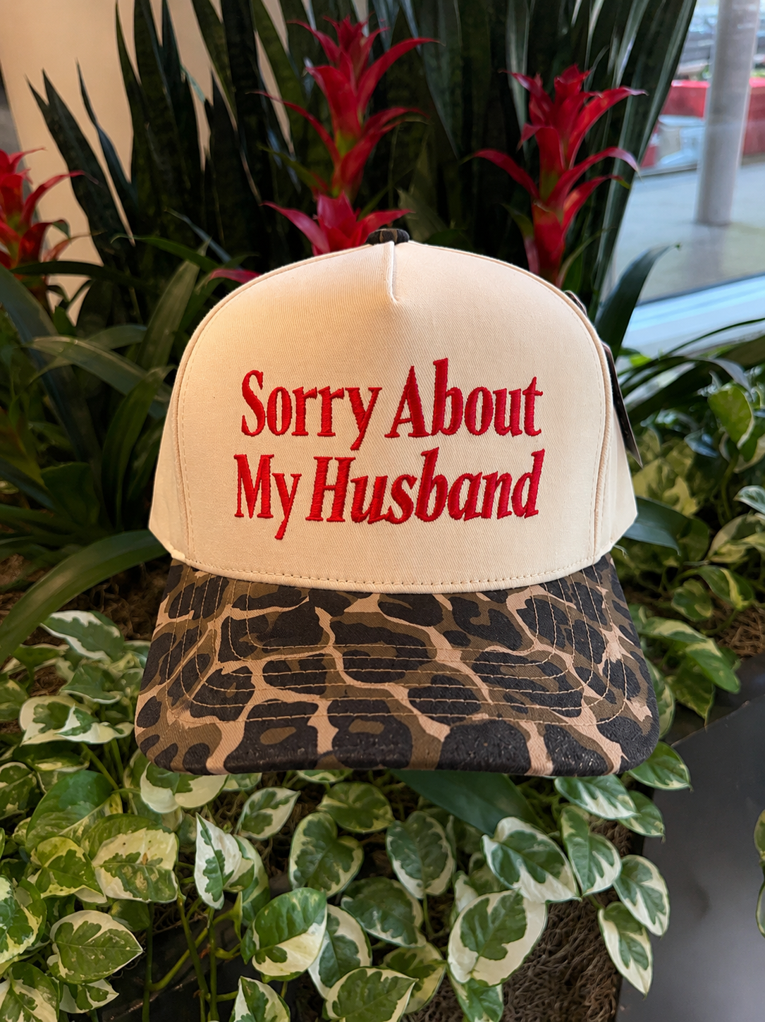 Sorry About My Husband CC Hat