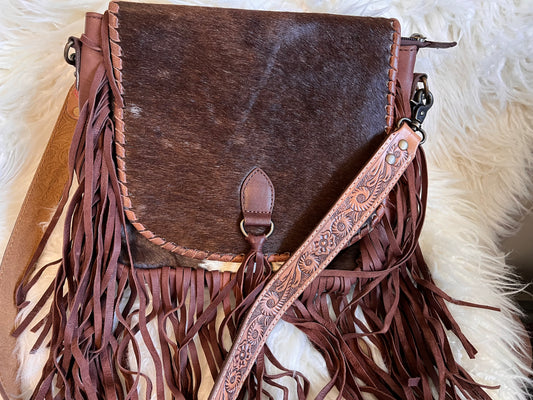 KBG236 Messenger Genuine Leather women bag western Bag