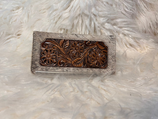 Pablo Cowhide Tooled Mens wallet  