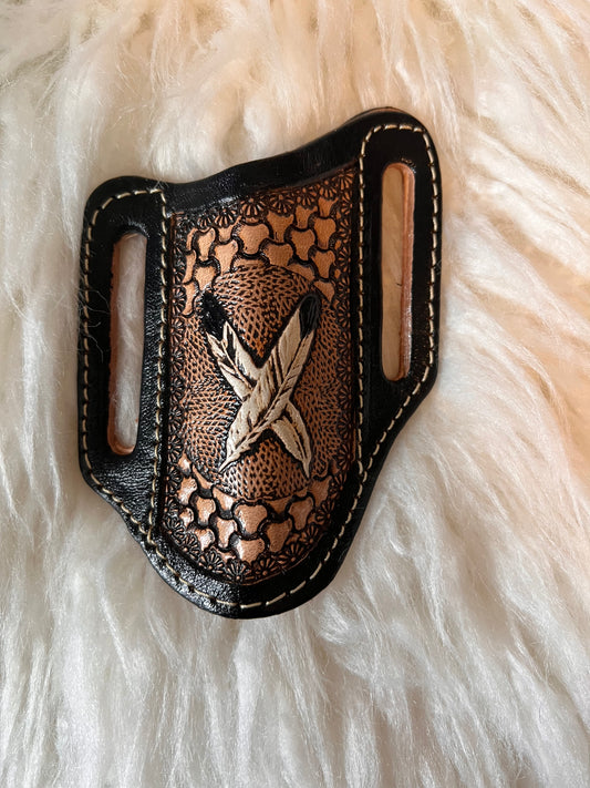 Leather Knife Sheath Sleeve
