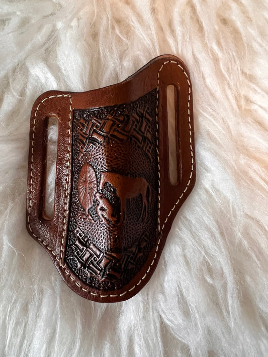 Leather Knife Sheath Sleeve
