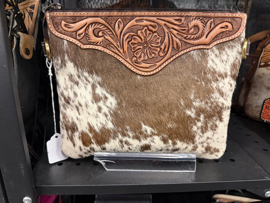 Stella Crossbody Handbag with Cowhide 1