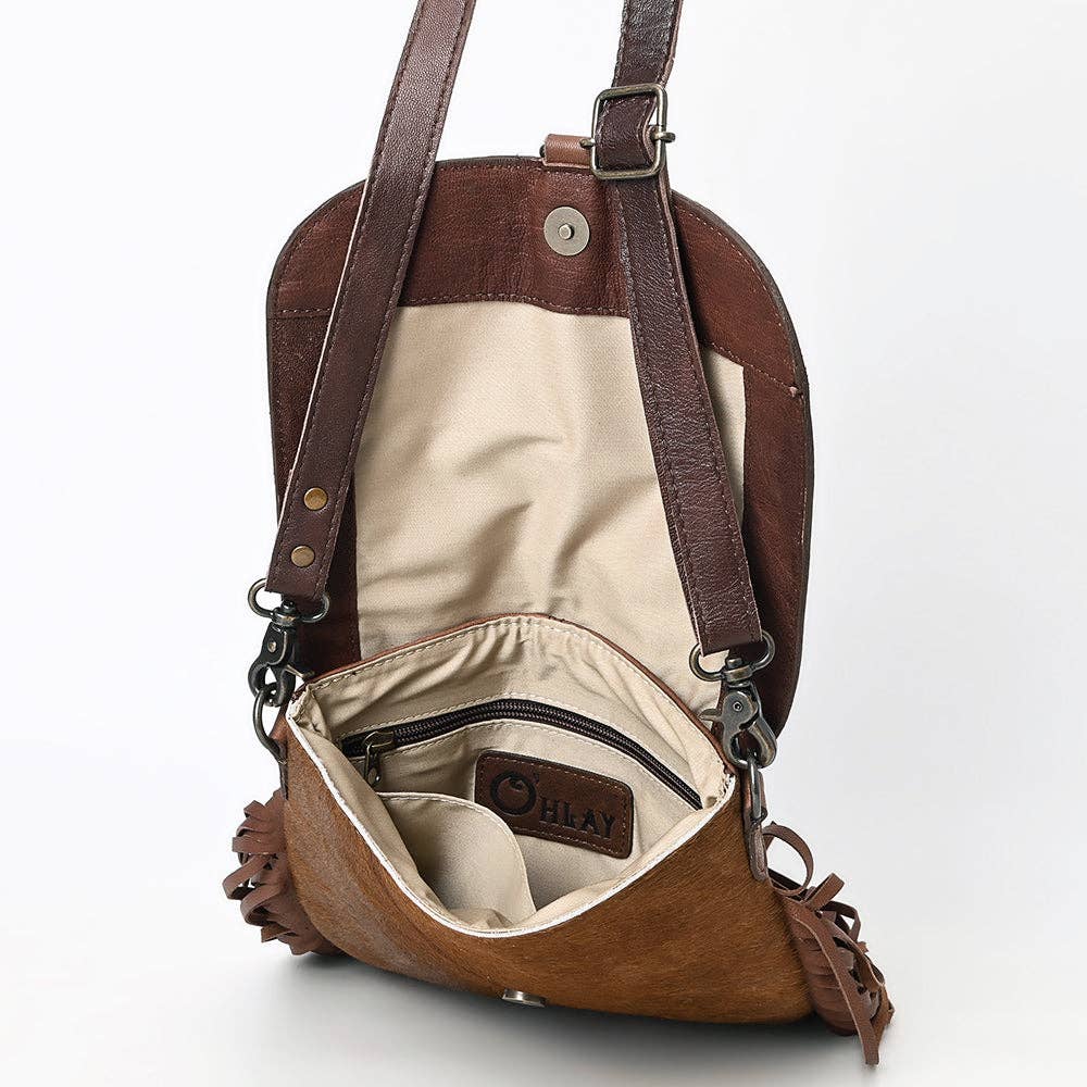 Dusty Trail Hair-On Saddle Bag - KBG248 B
