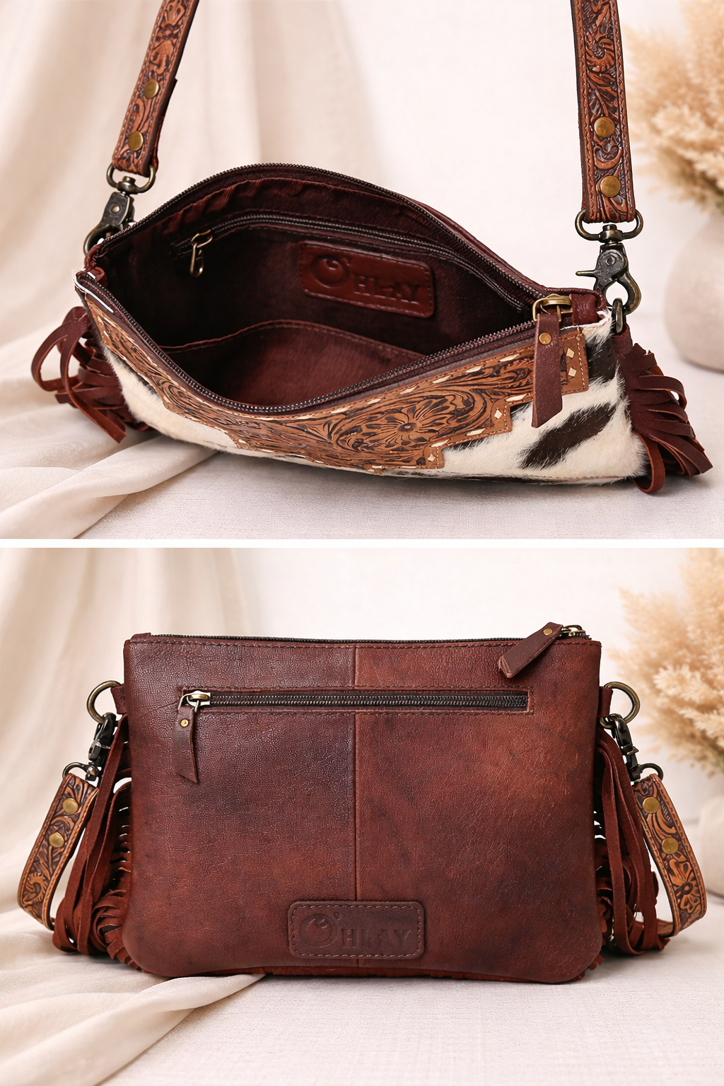 The Mesa Crossbody Genuine Leather KBG233