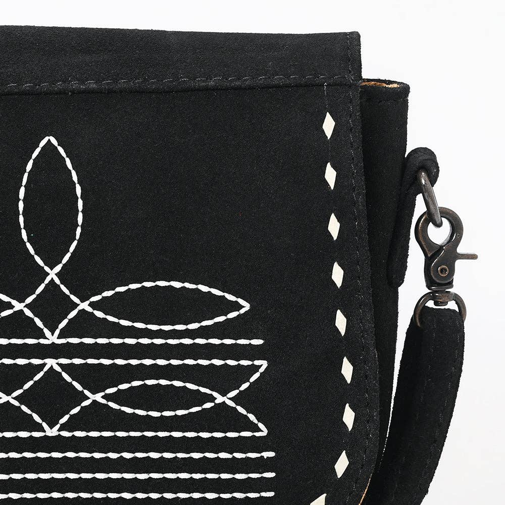 ADBG1622 Crossbody Genuine Western Leather Women Bag: ADBG1622A