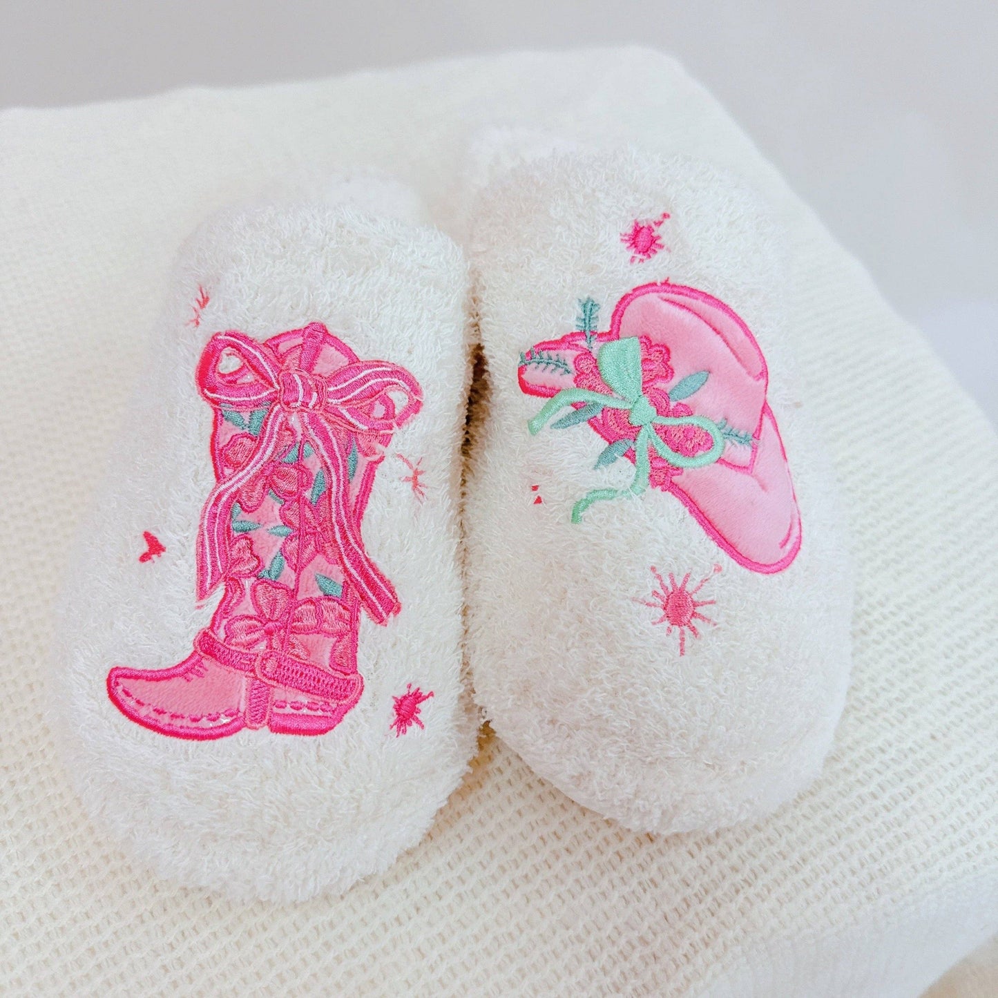 Western Whimsy Coziest Lounge Slippers: M/L