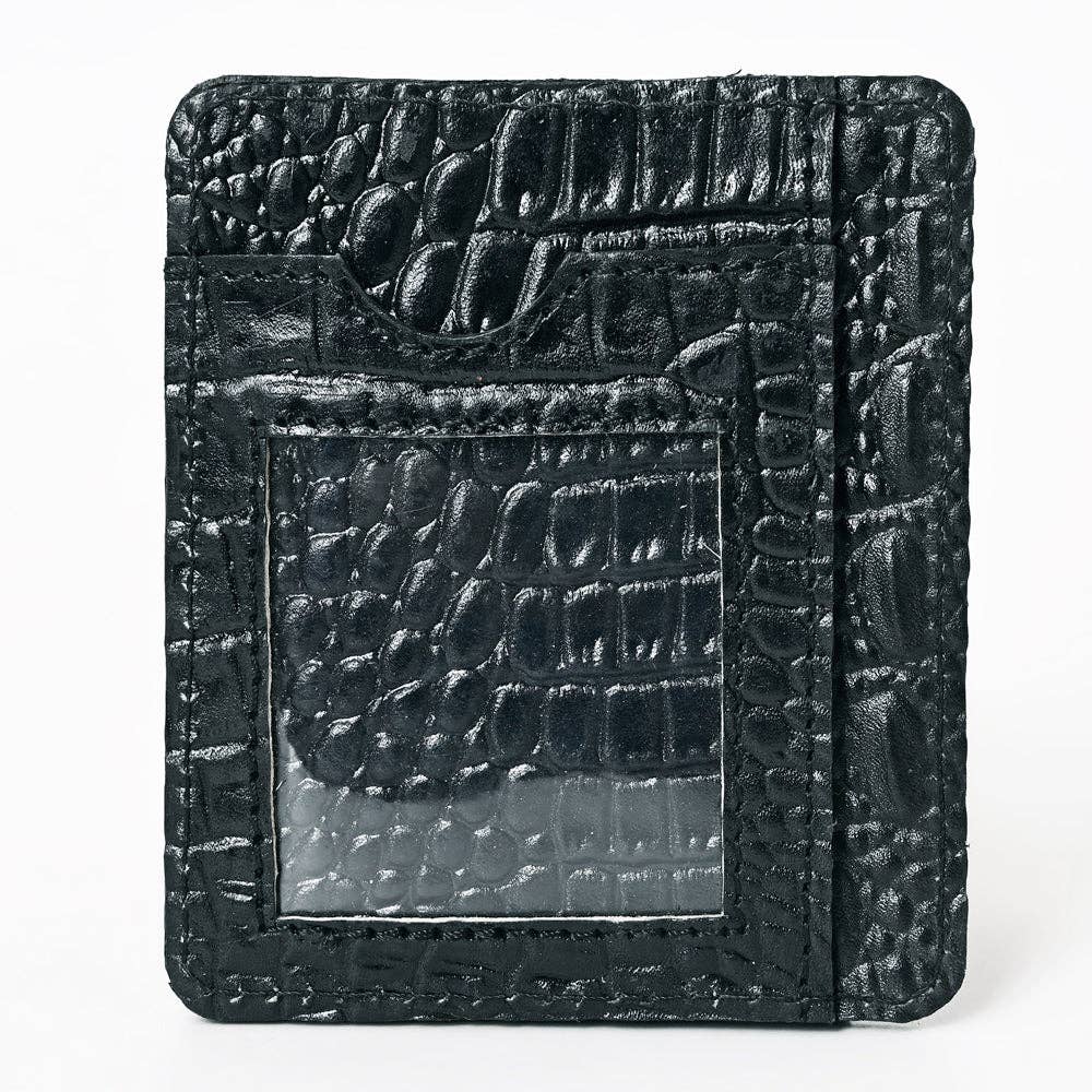 LC-ADBG1181B Card Holder Genuine Western Leather Women Bag: ADBG1181B