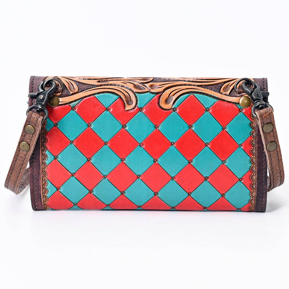 ADBG518 Wallet Genuine Western Leather Women Bag: ADBG518D