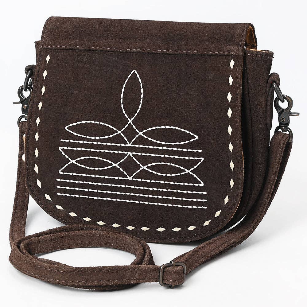 ADBG1622 Crossbody Genuine Western Leather Women Bag: ADBG1622D