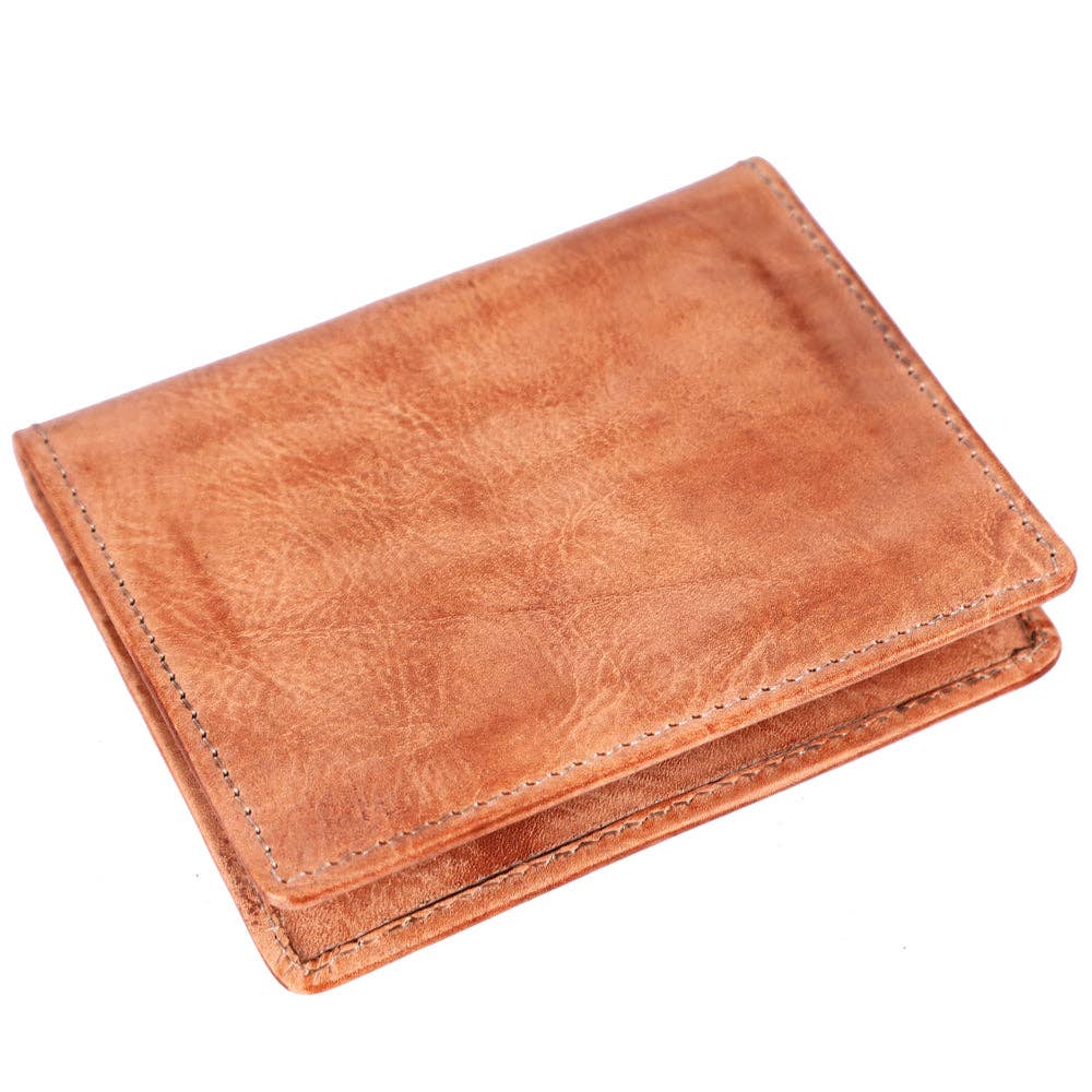 Tan Leather Wallet