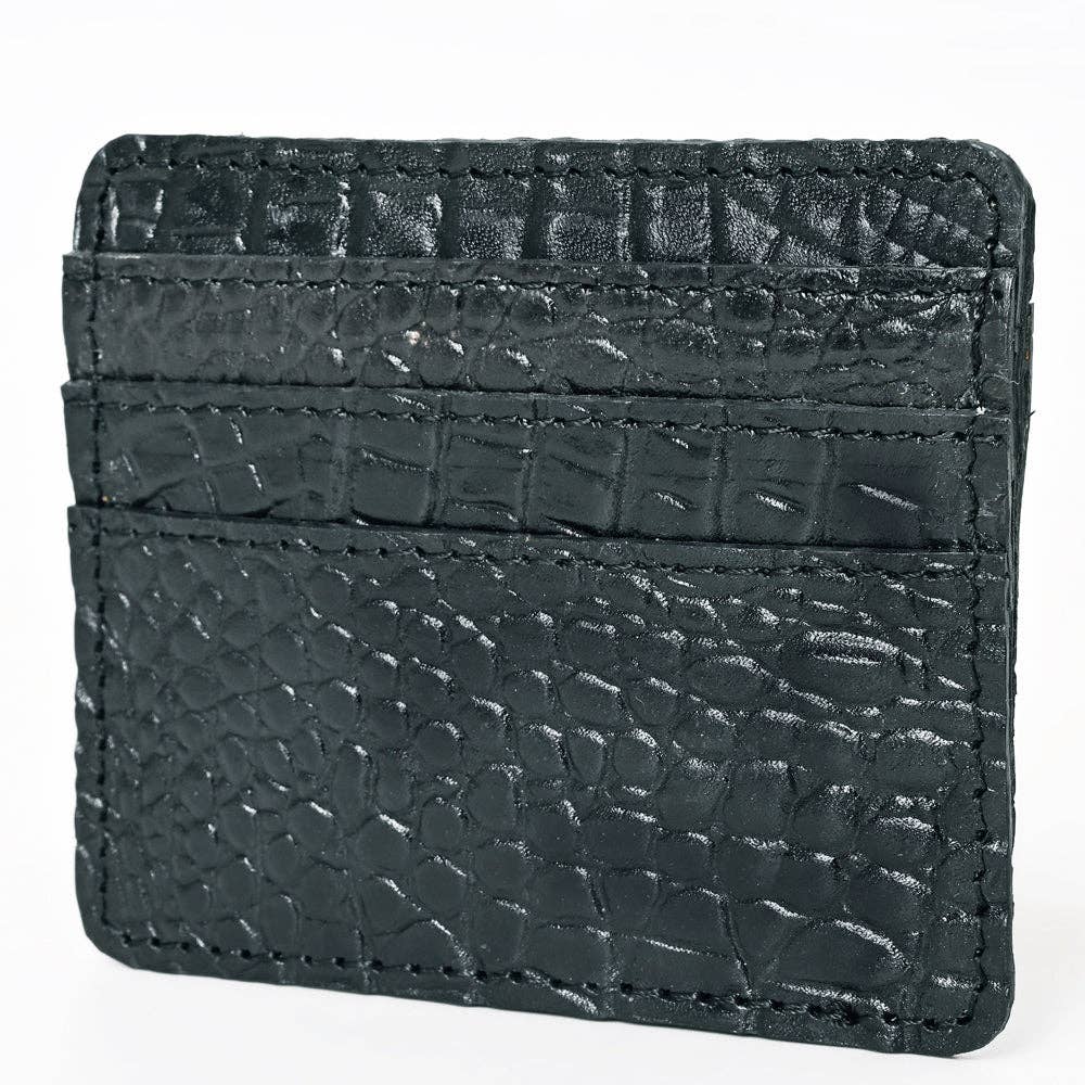 LC-ADBG1181B Card Holder Genuine Western Leather Women Bag: ADBG1181B