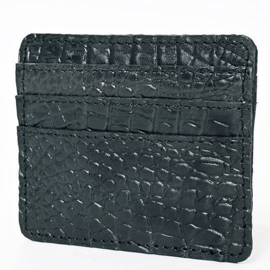 LC-ADBG1181B Card Holder Genuine Western Leather Women Bag: ADBG1181B