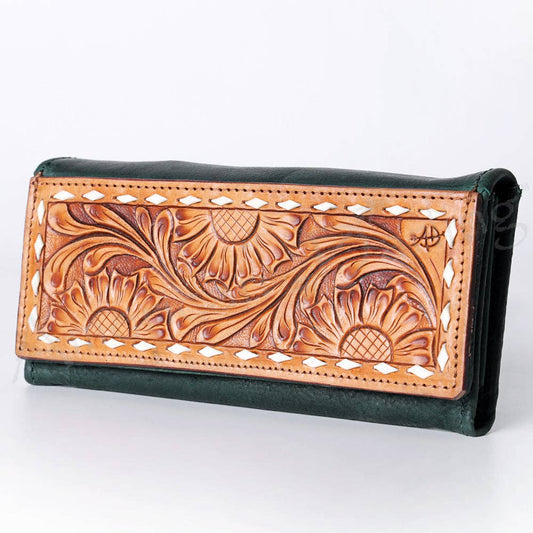 LC-ADBGZ404D Wallet Genuine Western Leather Women Bag: ADBGZ404D