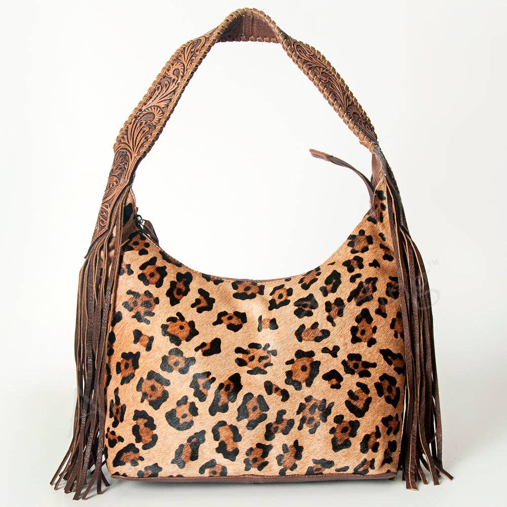 803E Hobo Hair On Genuine Western Leather Women Bag Pearl: ADBG803H