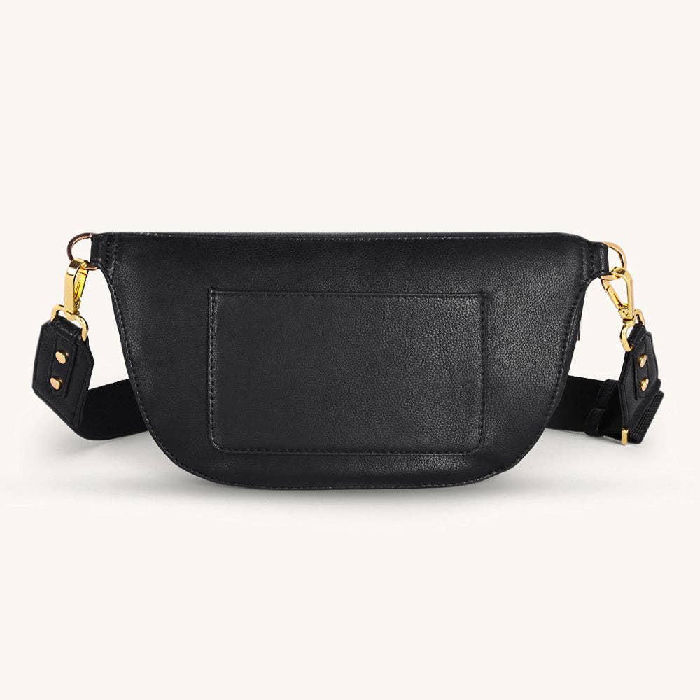 Mira & Moss Blair Fanny Bag - Black: BLACK