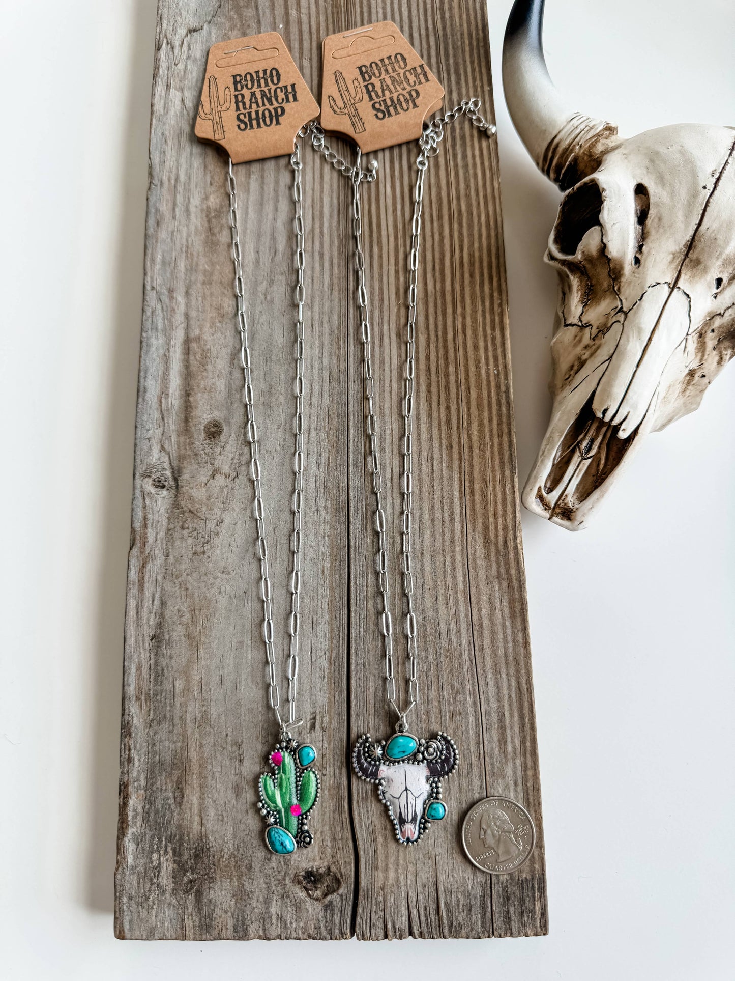 Western Pendant Necklace - STEER