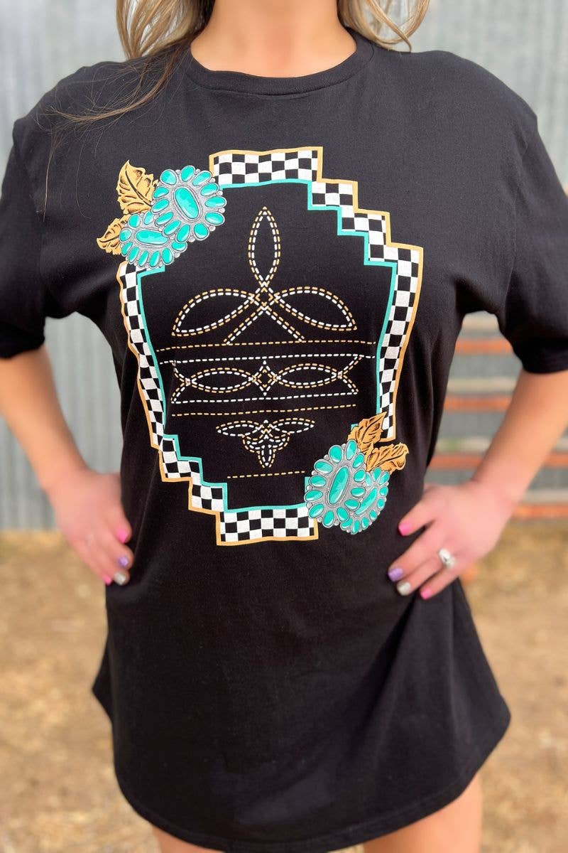 Small Town Big Dreams T-Shirt Dress