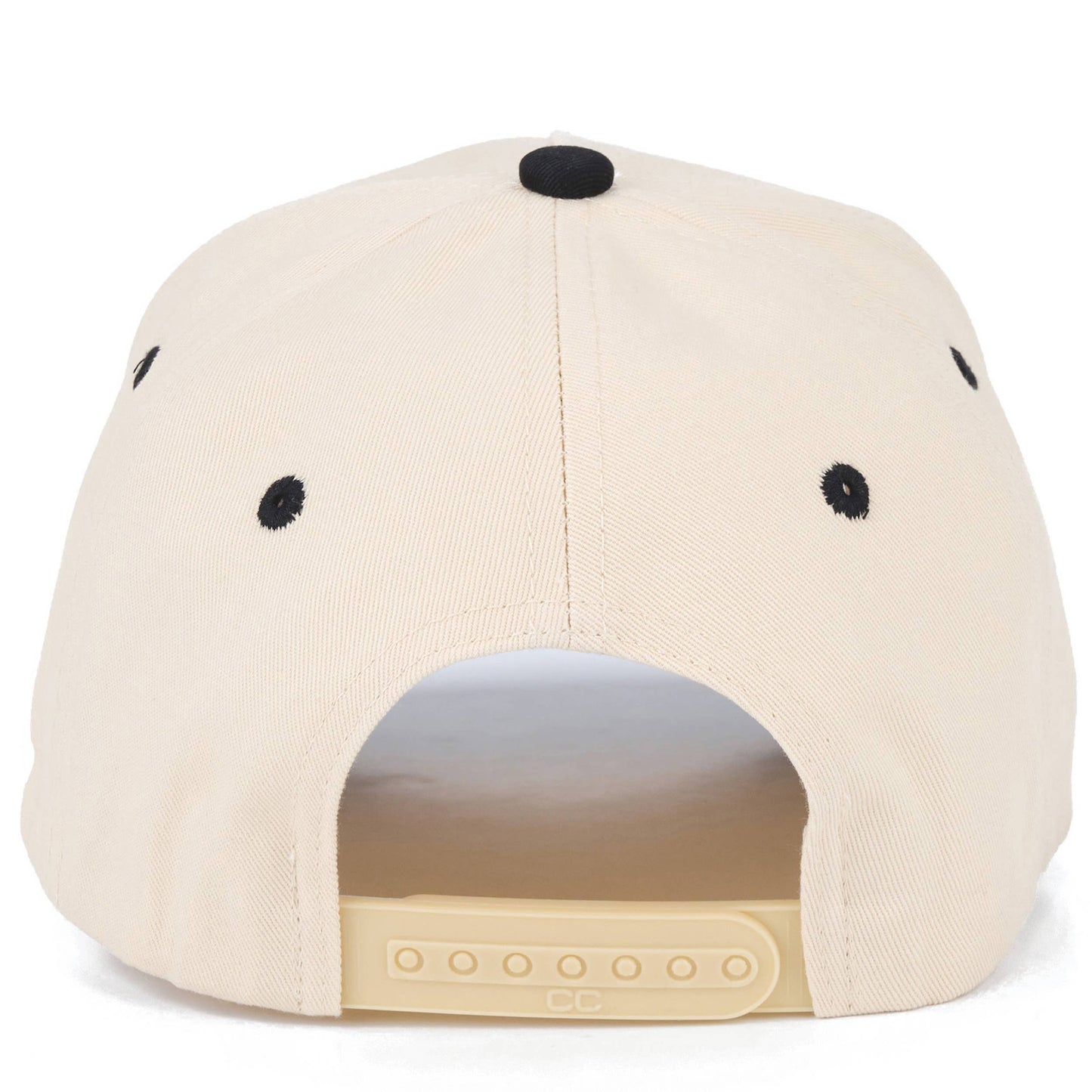 C.C PUT IT ON MY BOYFRIEND'S TAB Letter Two Tone Trucker Hat: Black