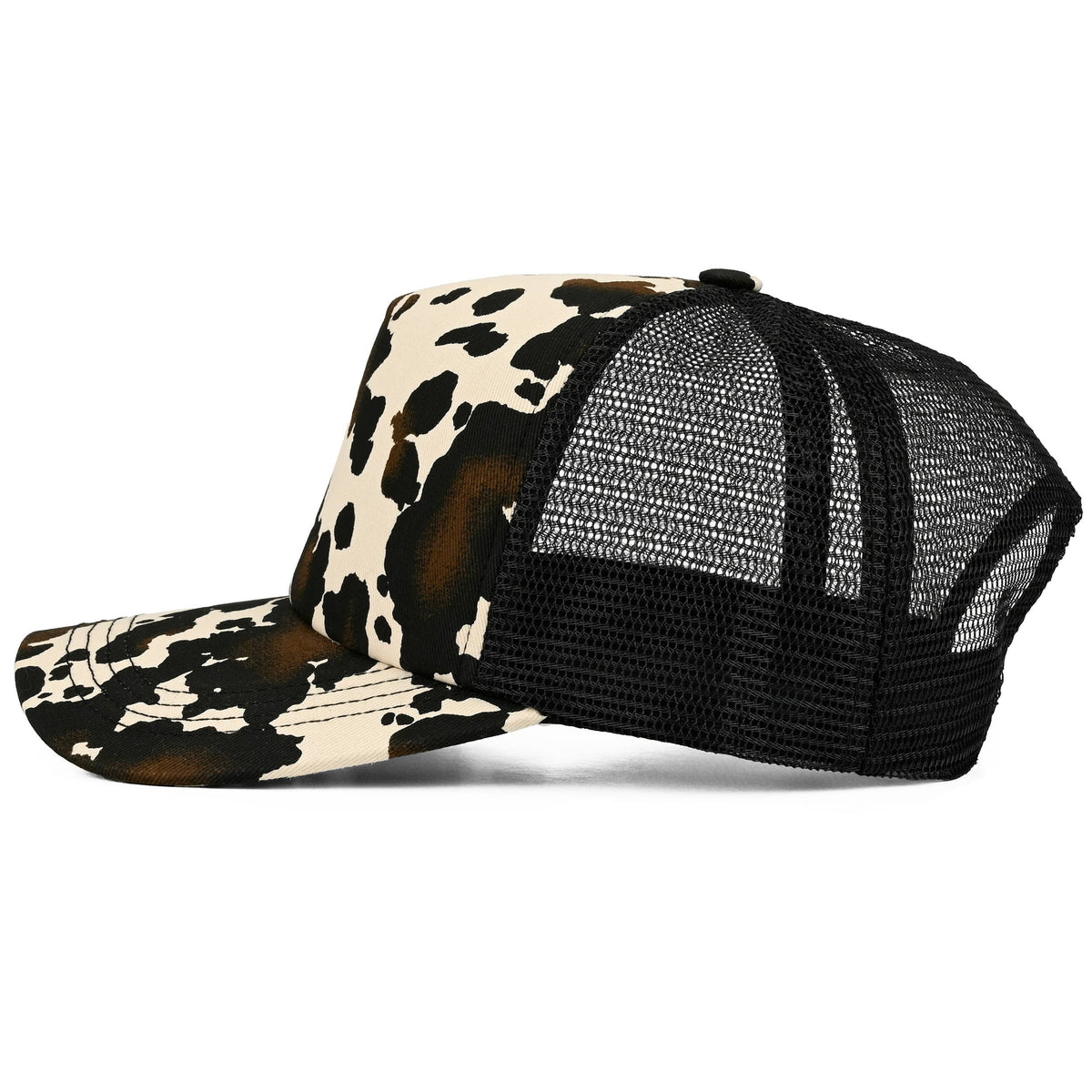 C.C Cow Pattern with Mesh Back Baseball Cap Trucker Hat: Cow
