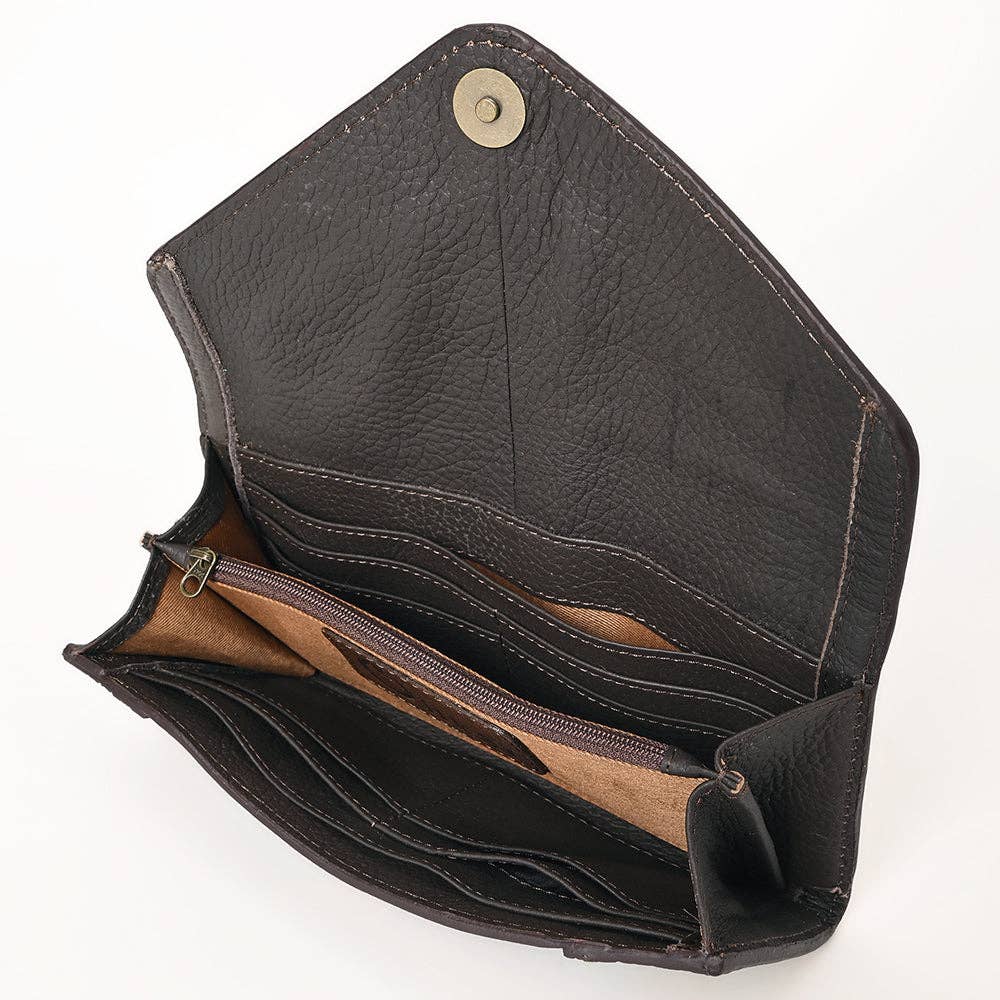 Turquoise Western Wallet KBG101