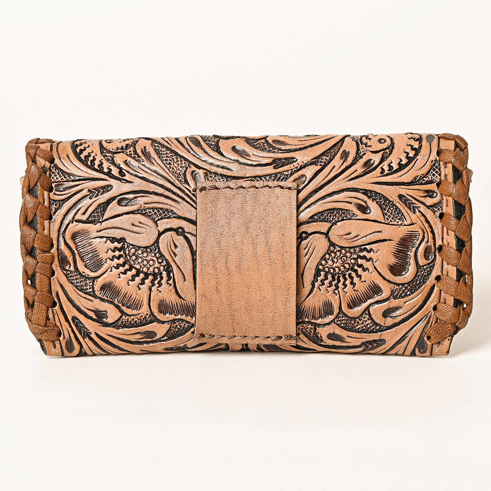 ADBG1203 Sunglass Case Genuine Western Leather Women Bag: ADBG1203B