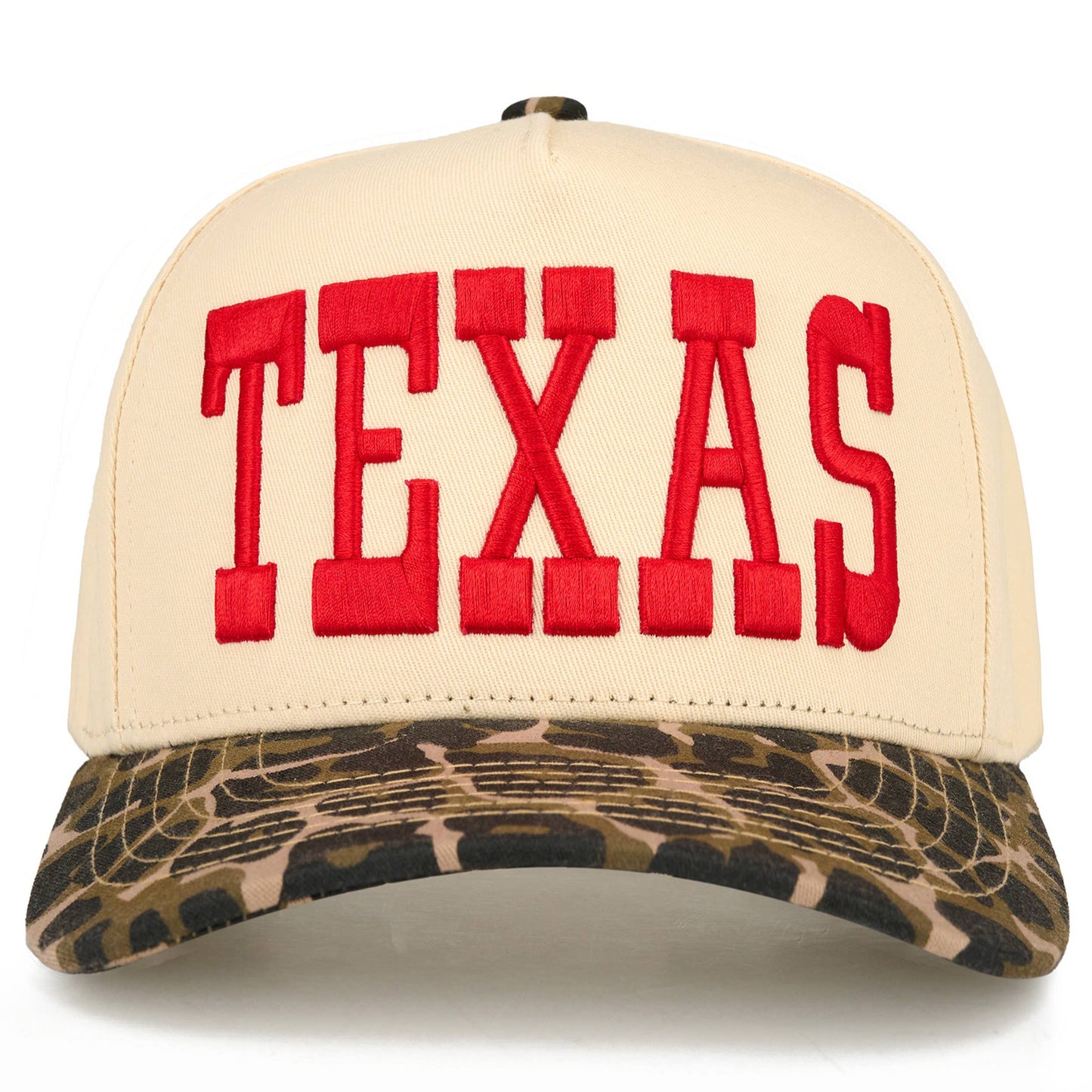 C.C TEXAS Embroidered Cotton Baseball Cap: Leopard