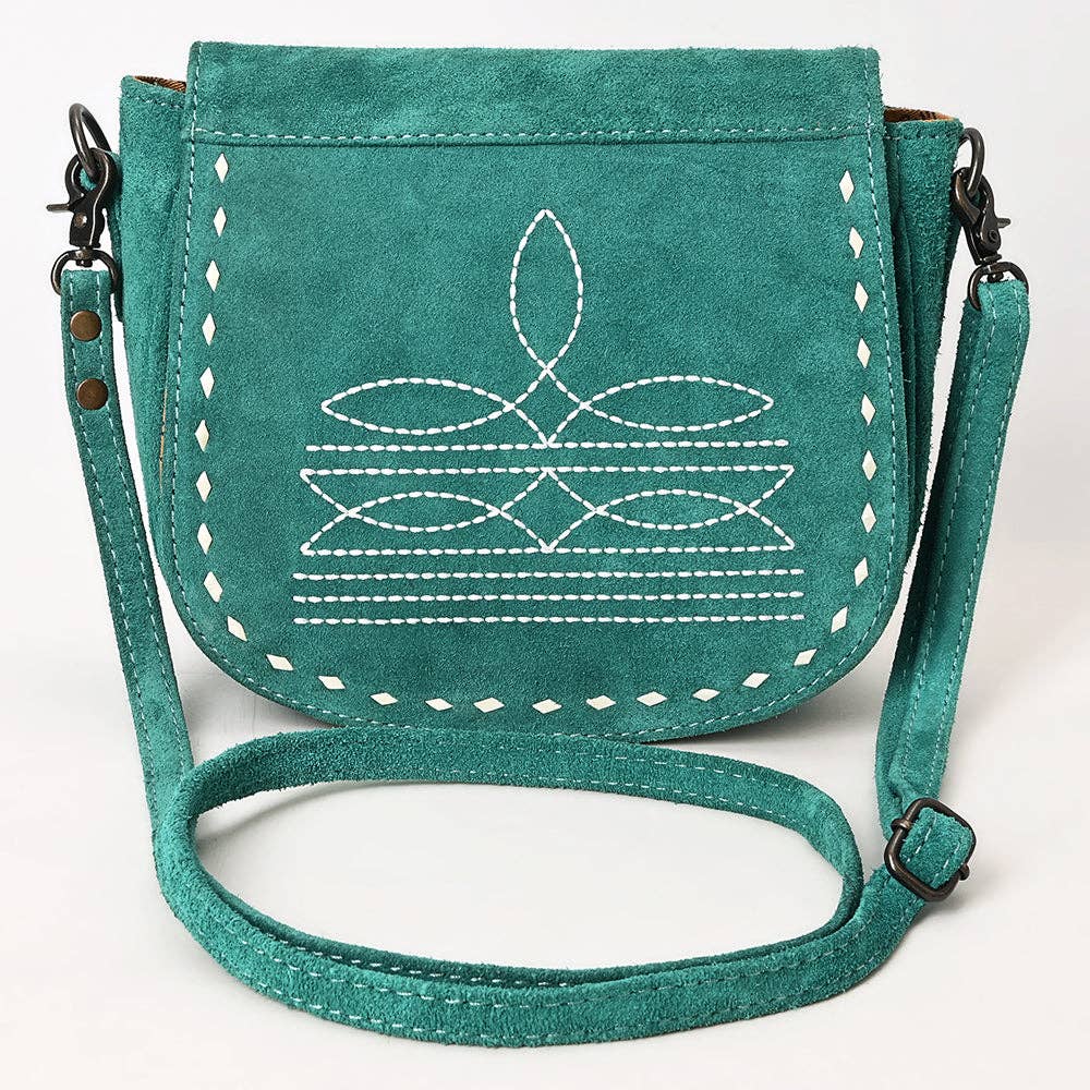 ADBG1622 Crossbody Genuine Western Leather Women Bag: ADBG1622D