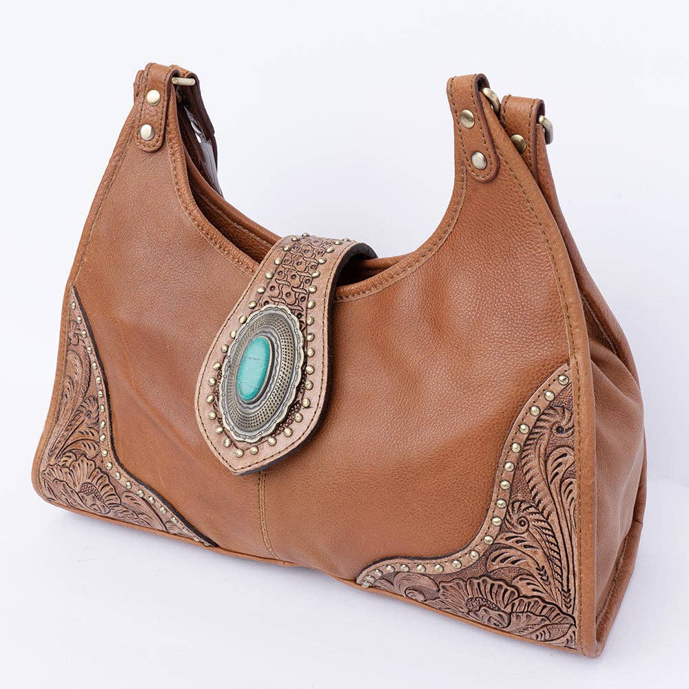 ADBGI222 Hobo Genuine Western Leather Women Bag: ADBGI222A