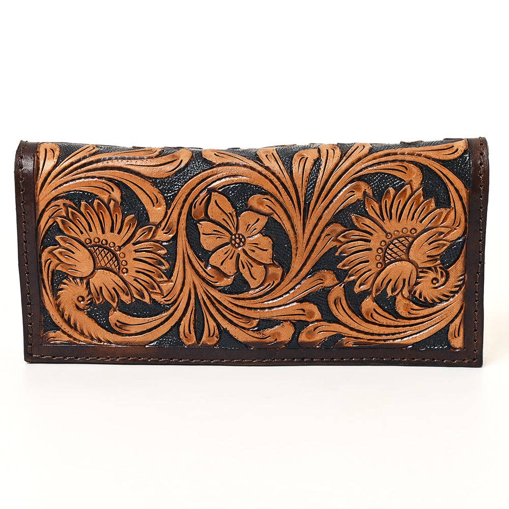 LC-ADBGA428 Clutch Genuine Western Leather Women Bag: ADBGA428A