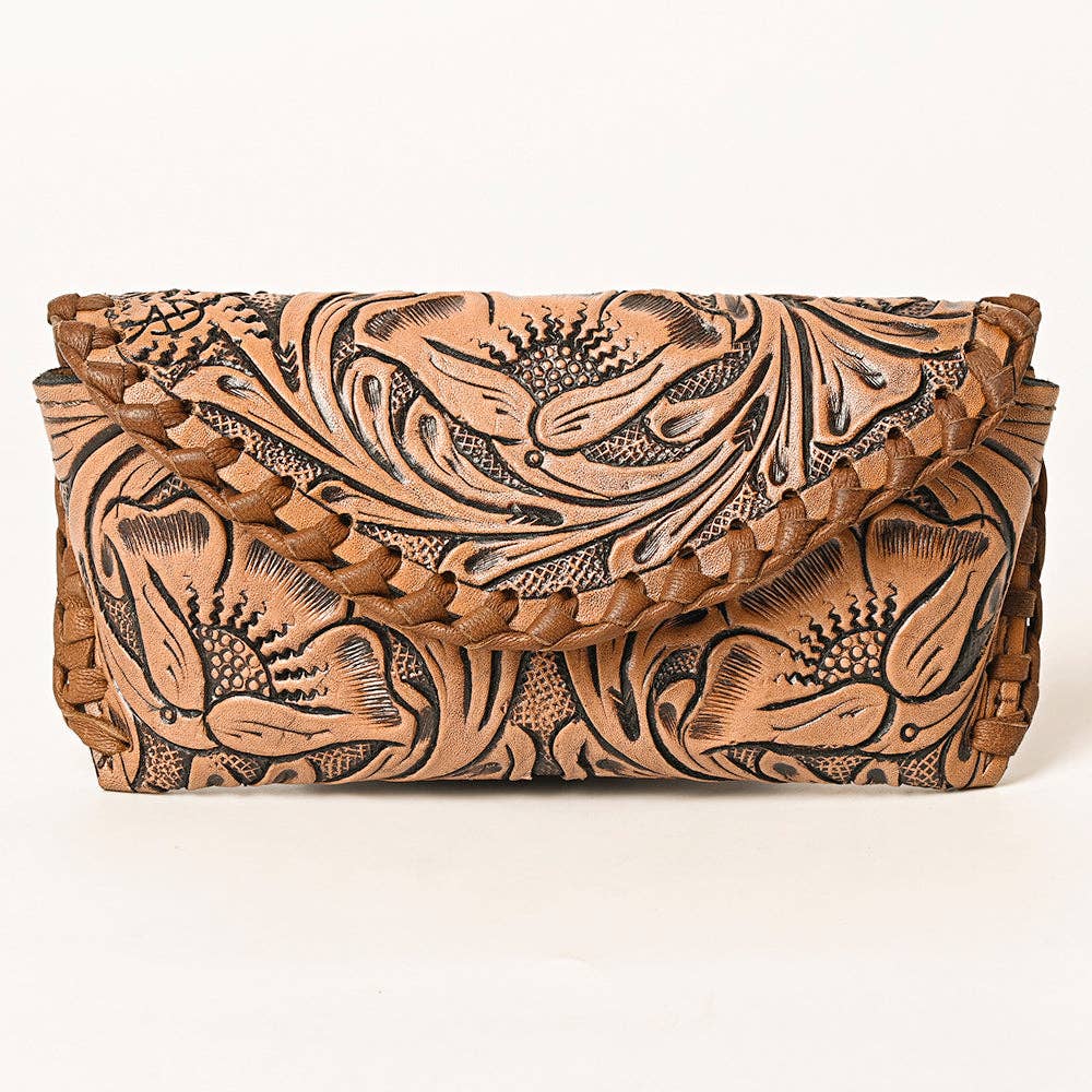 ADBG1203 Sunglass Case Genuine Western Leather Women Bag: ADBG1203B
