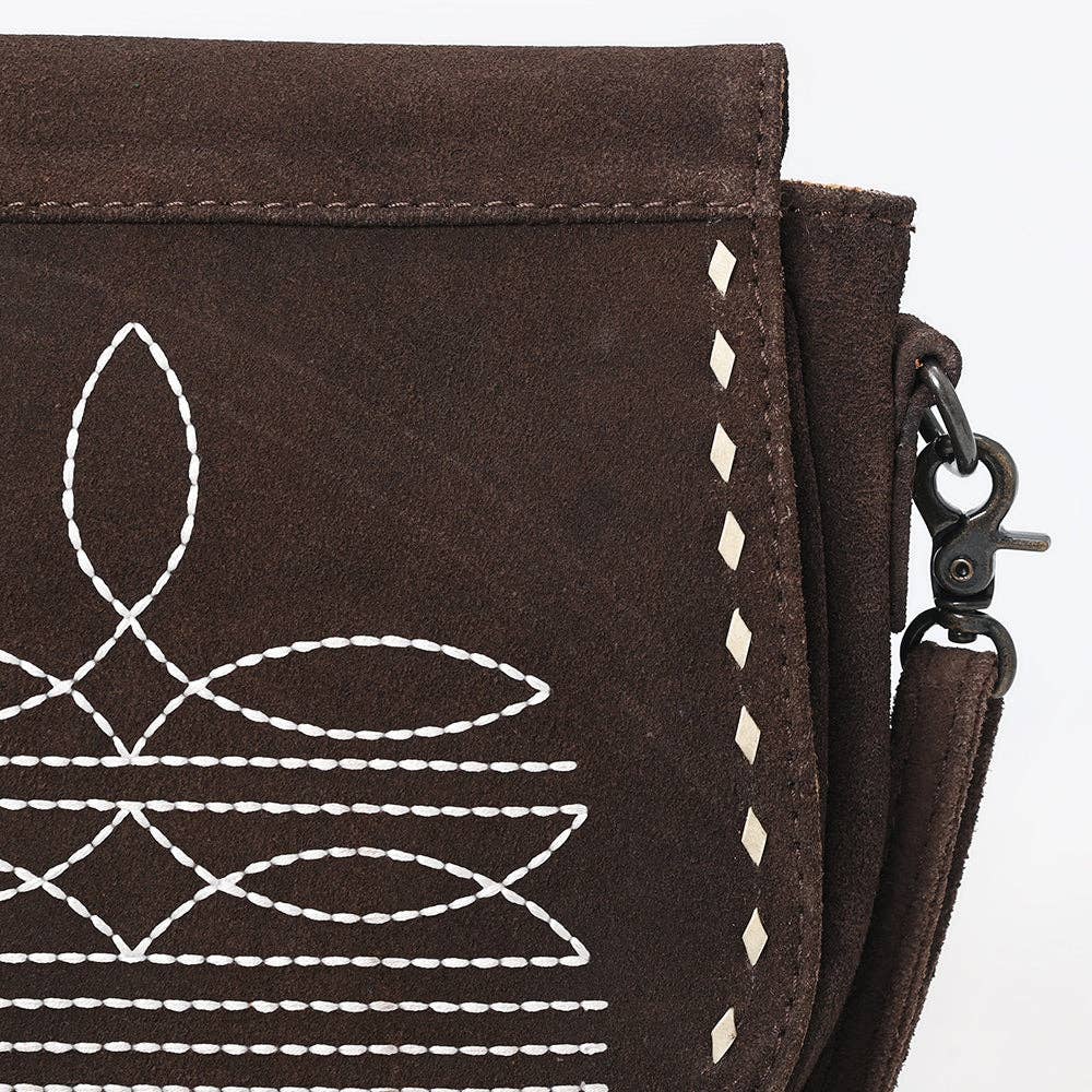 ADBG1622 Crossbody Genuine Western Leather Women Bag: ADBG1622D