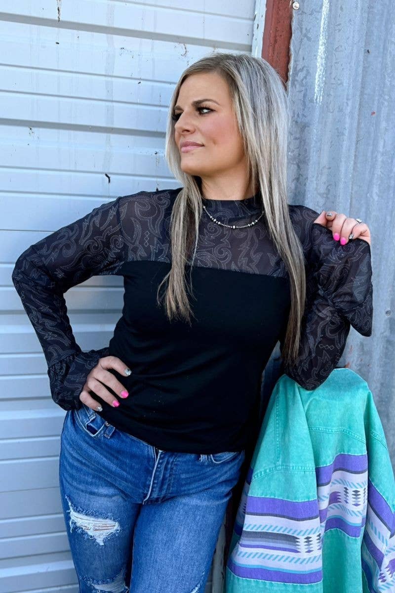 Night Rider Top:Black