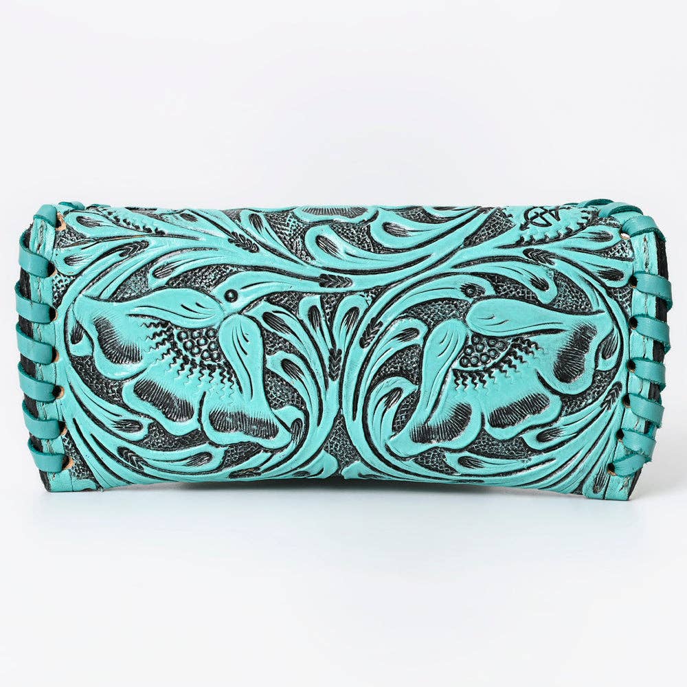 ADBG1203 Sunglass Case Genuine Western Leather Women Bag: ADBG1203D